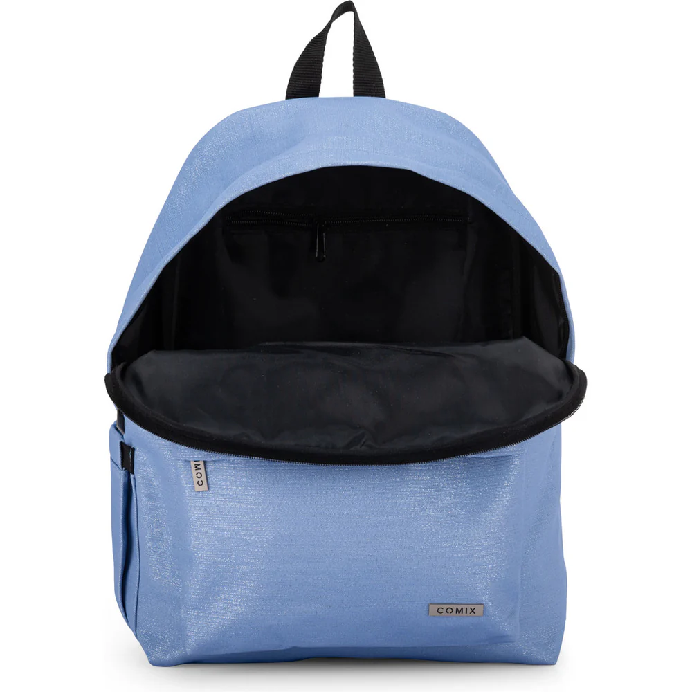 Zaino Americano Lurex Azzurro Comix - immagine 3