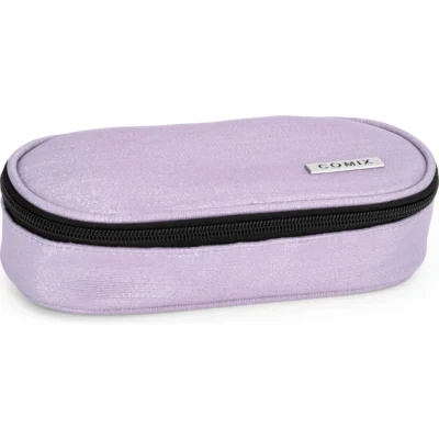 Astuccio Ovale Organizzato Lurex Lilla Comix