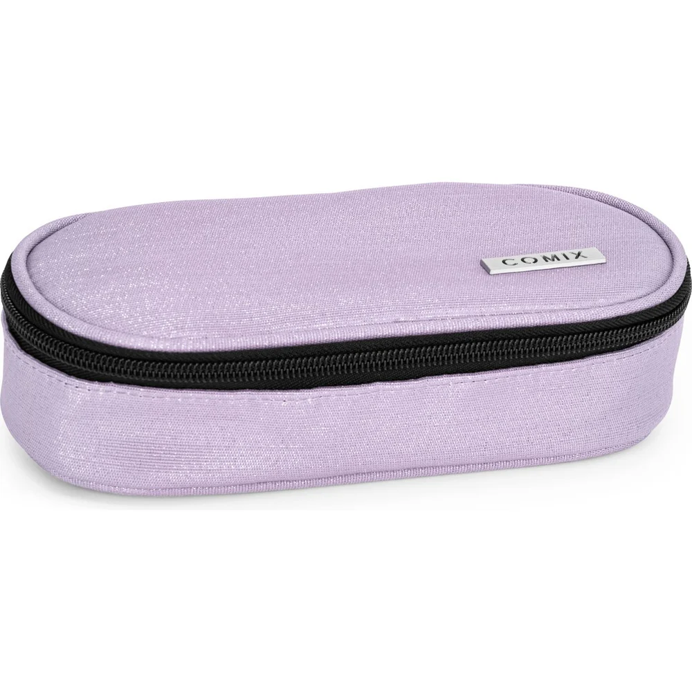 Astuccio Ovale Organizzato Lurex Lilla Comix