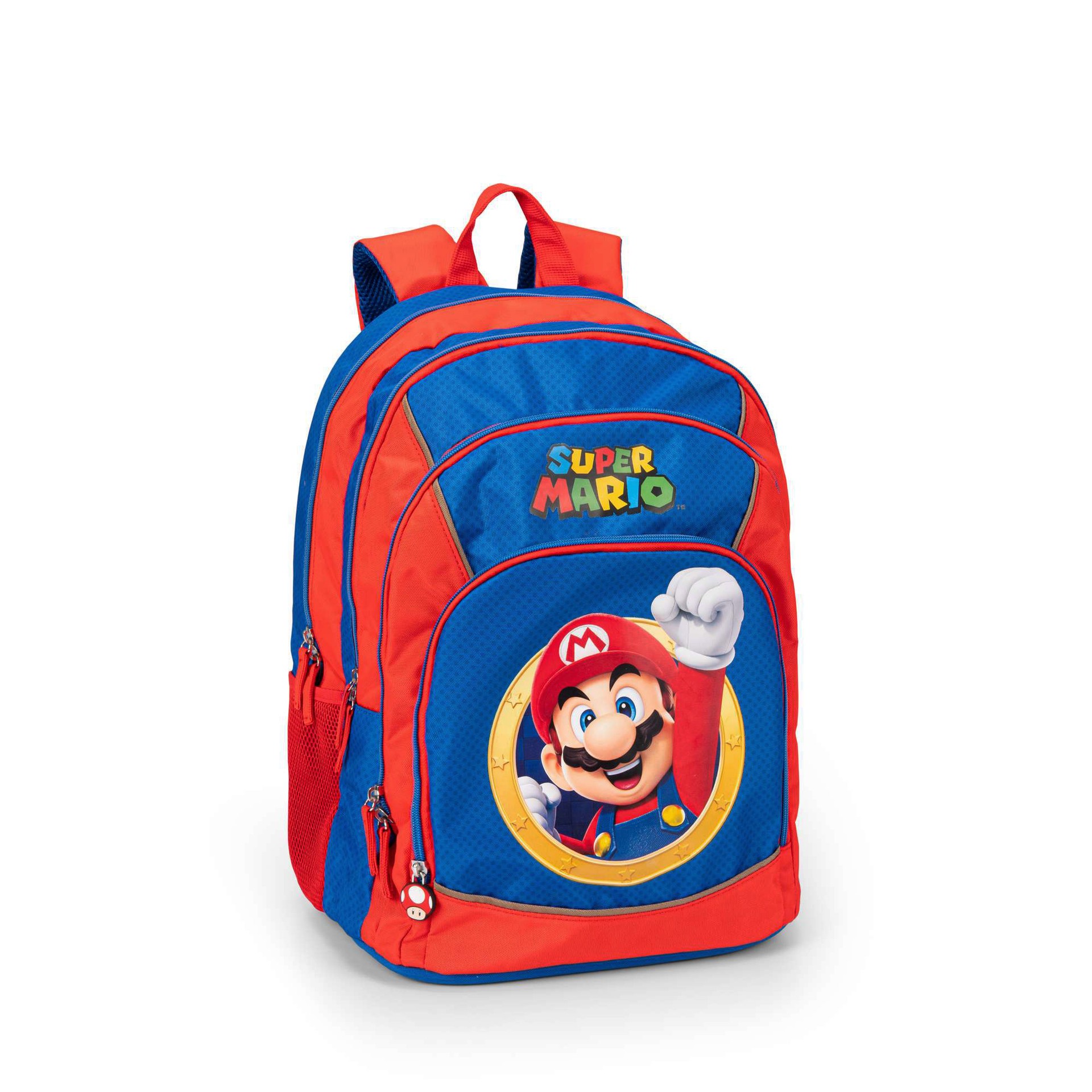 Zaino Scuola Organizzato Supermario