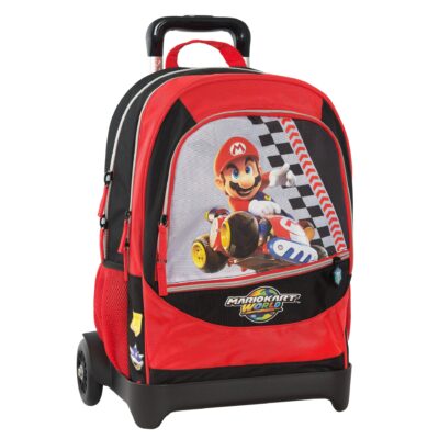 Zaino Organizzato Trolley Staccabile Mariokart