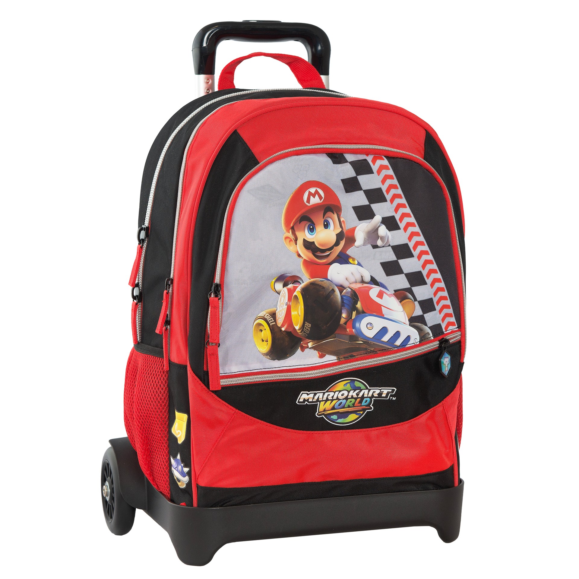 Zaino Organizzato Trolley Staccabile Mariokart