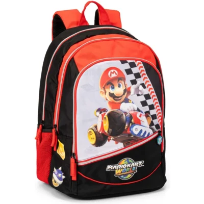 Zaino Scuola Organizzato Mariokart