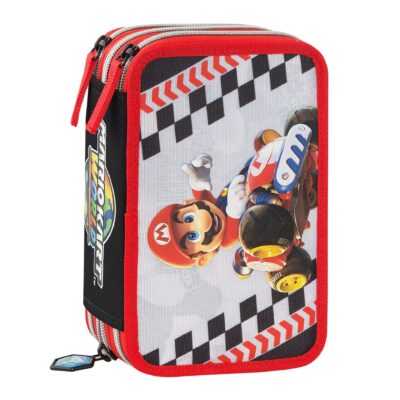 Astuccio Corredo 3 Zip Mariokart