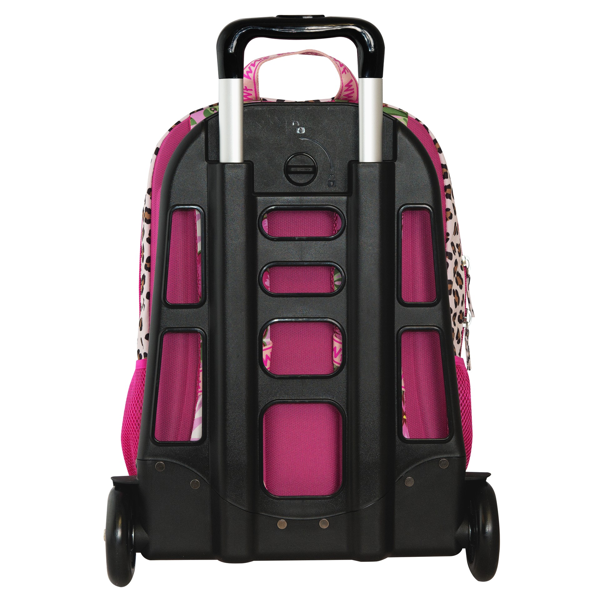 Zaino Organizzato Trolley Staccabile Wwf Illustrato Leopardo - immagine 5