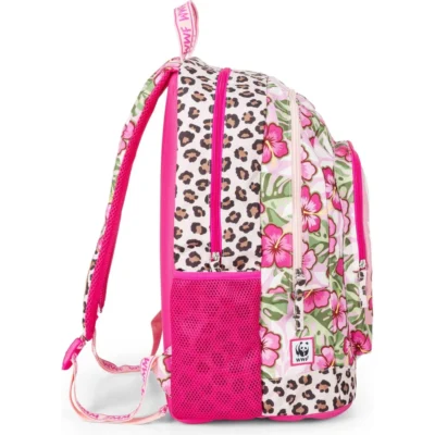Alternative view of Zaino Scuola Organizzato Wwf Illustrato Leopardo