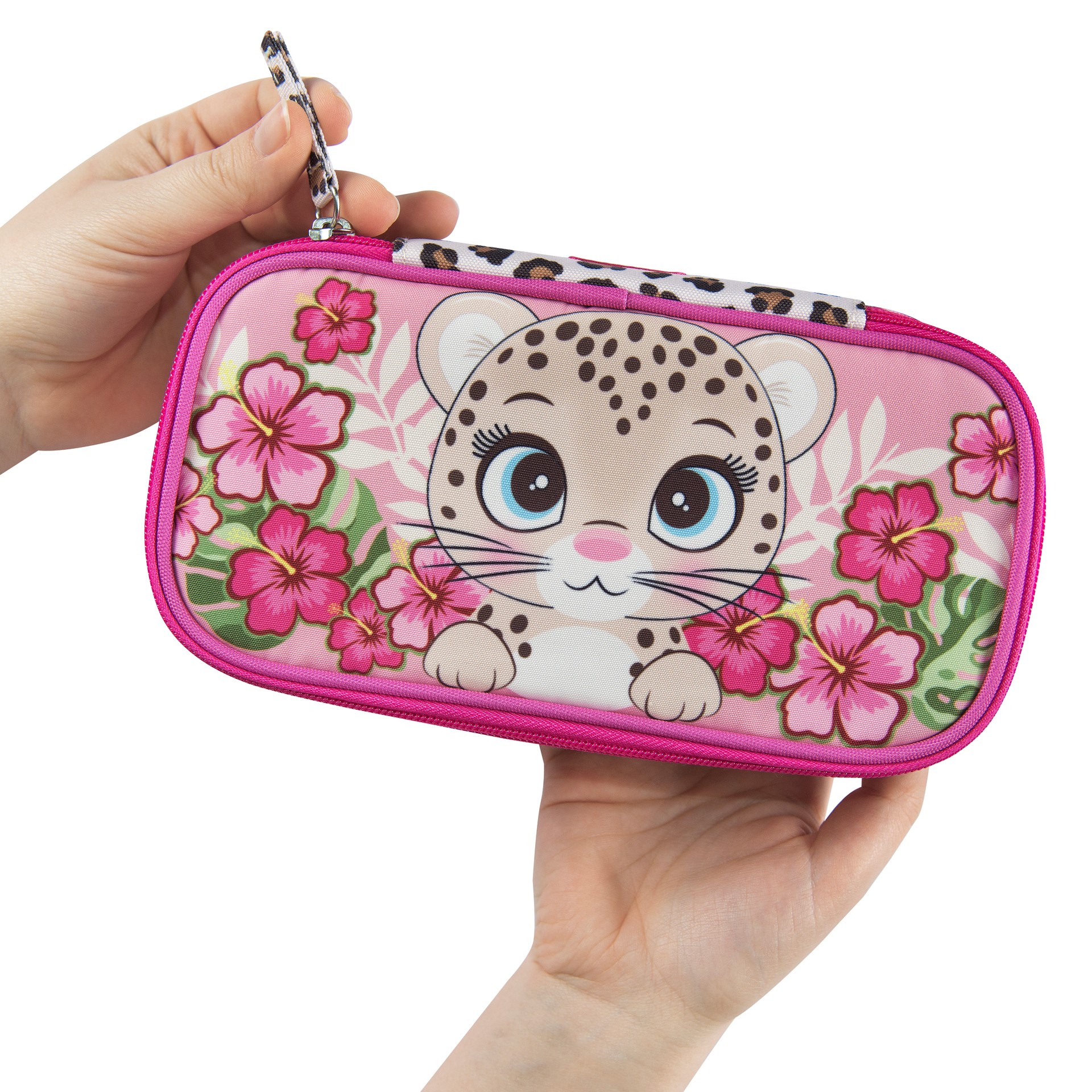 Astuccio Ovale Org. Wwf Illustrato Leopardo - immagine 3