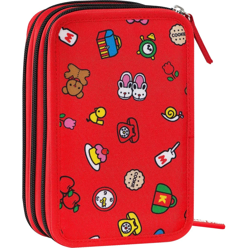 Astuccio Corredo 3 Zip Hello Kitty - immagine 2