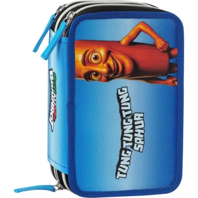 Astuccio Corredo 3 Zip Tung Tung Skifidol Italian Brainrot