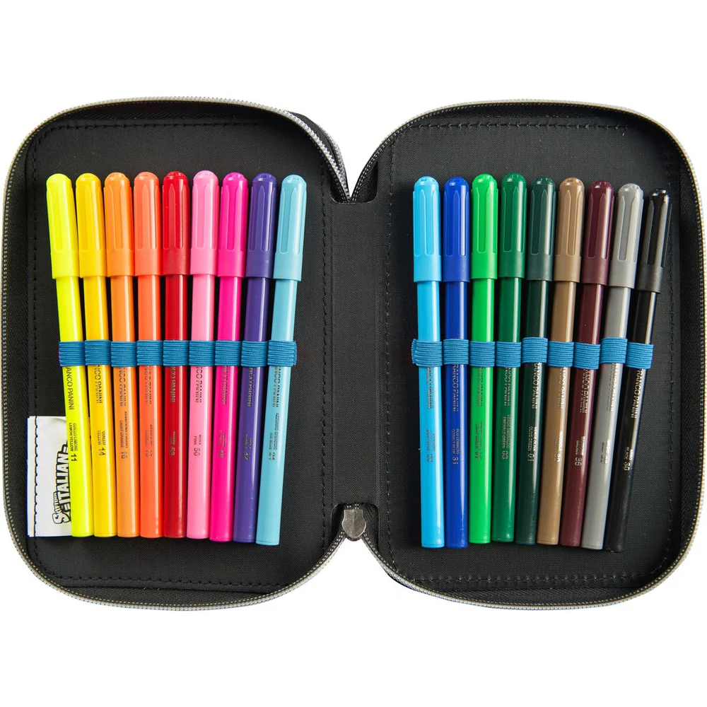 Astuccio Corredo 3 Zip Tung Tung Skifidol Italian Brainrot - immagine 3