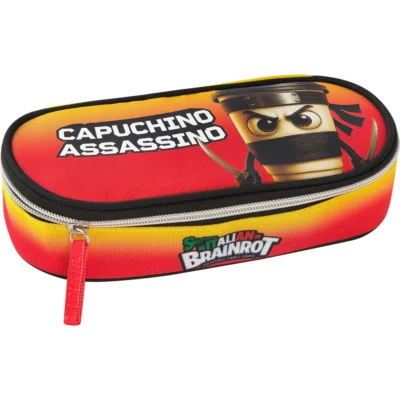 Astuccio Ovale Organizzato Capuchino Skifidol Italian Brainrot