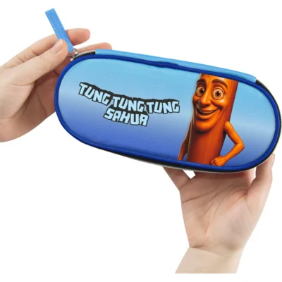 Alternative view of Astuccio Ovale Organizzato Tung Tung Skifidol Italian Brainrot