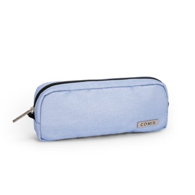 Astuccio Rettangolare Lurex Azzurro Comix