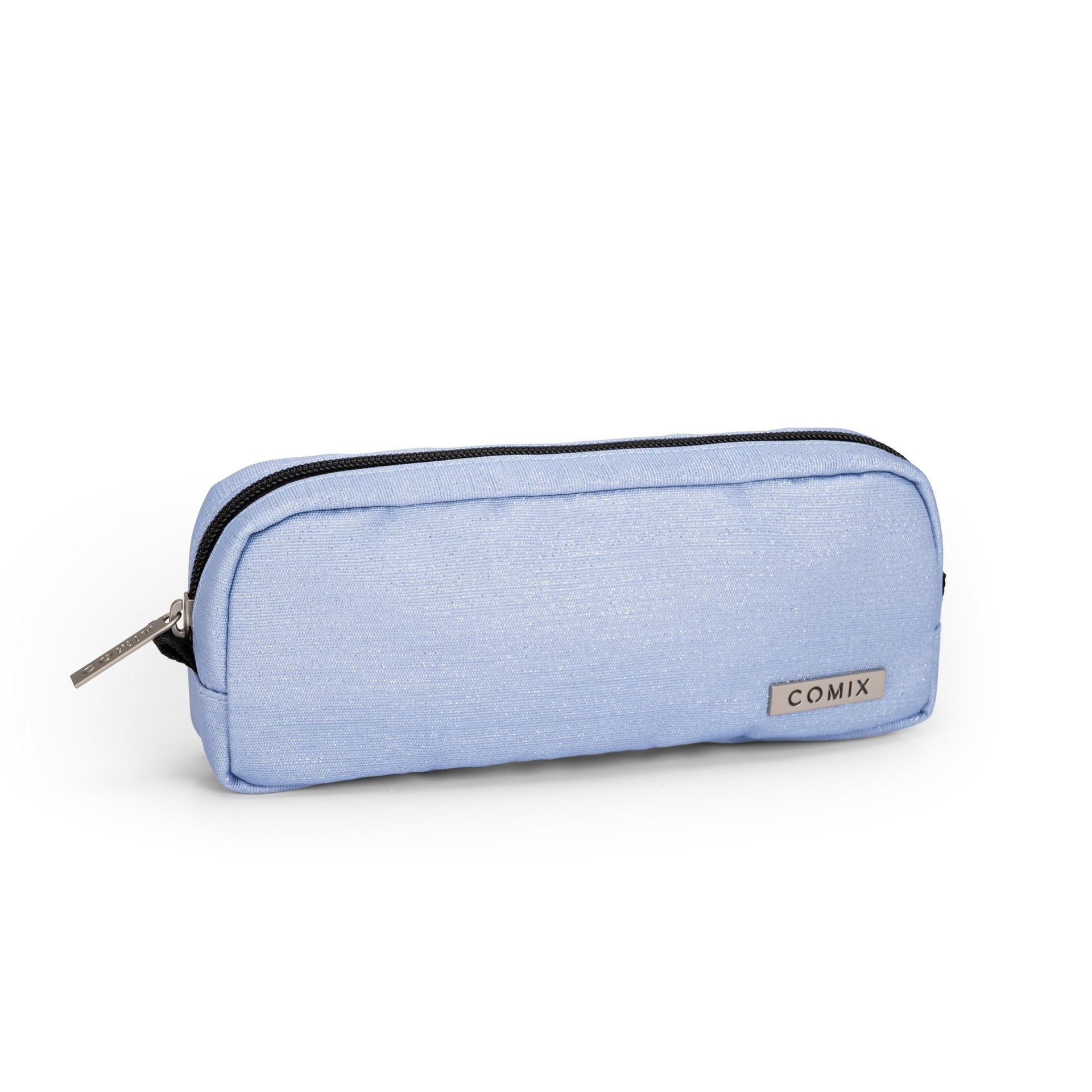 Astuccio Rettangolare Lurex Azzurro Comix