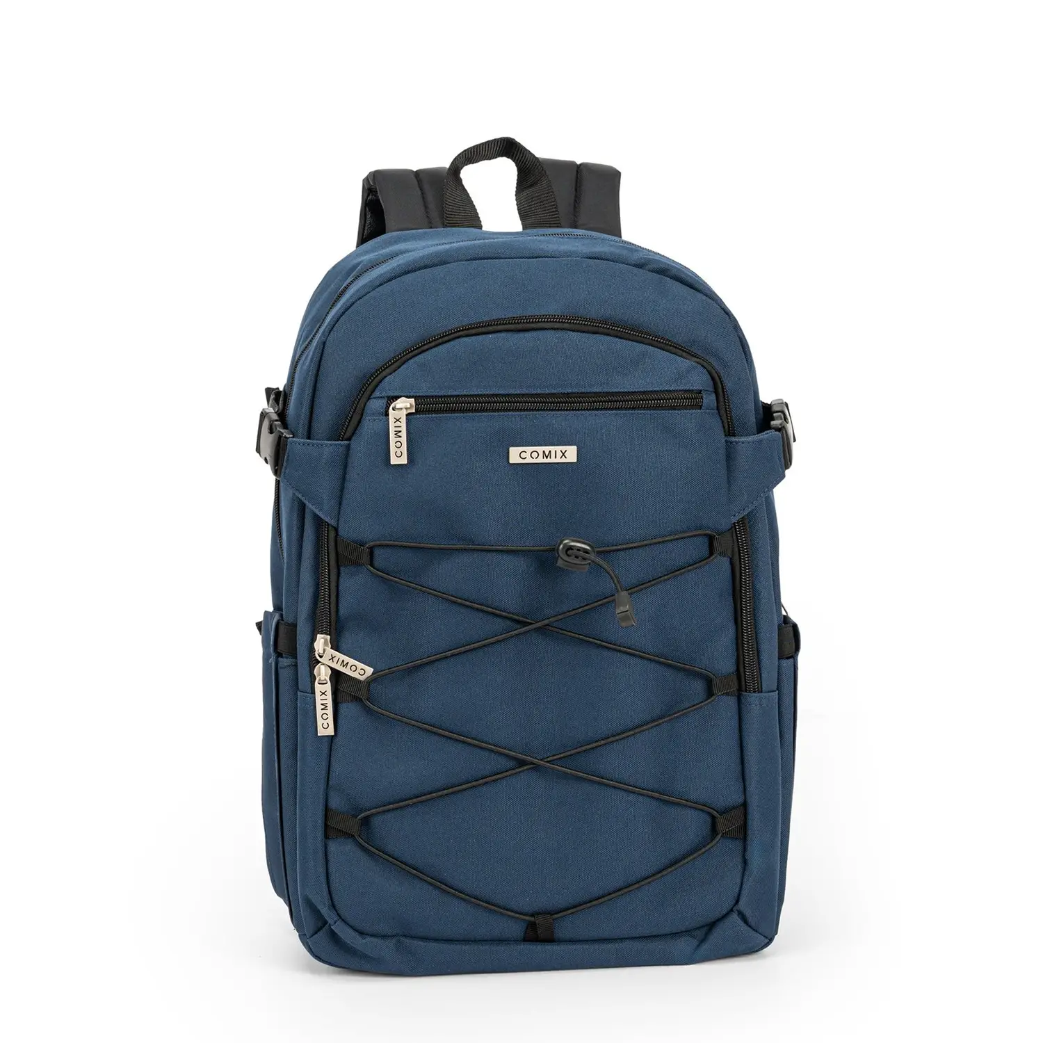 Zaino Organizzato Rope Monocolore Blu Comix