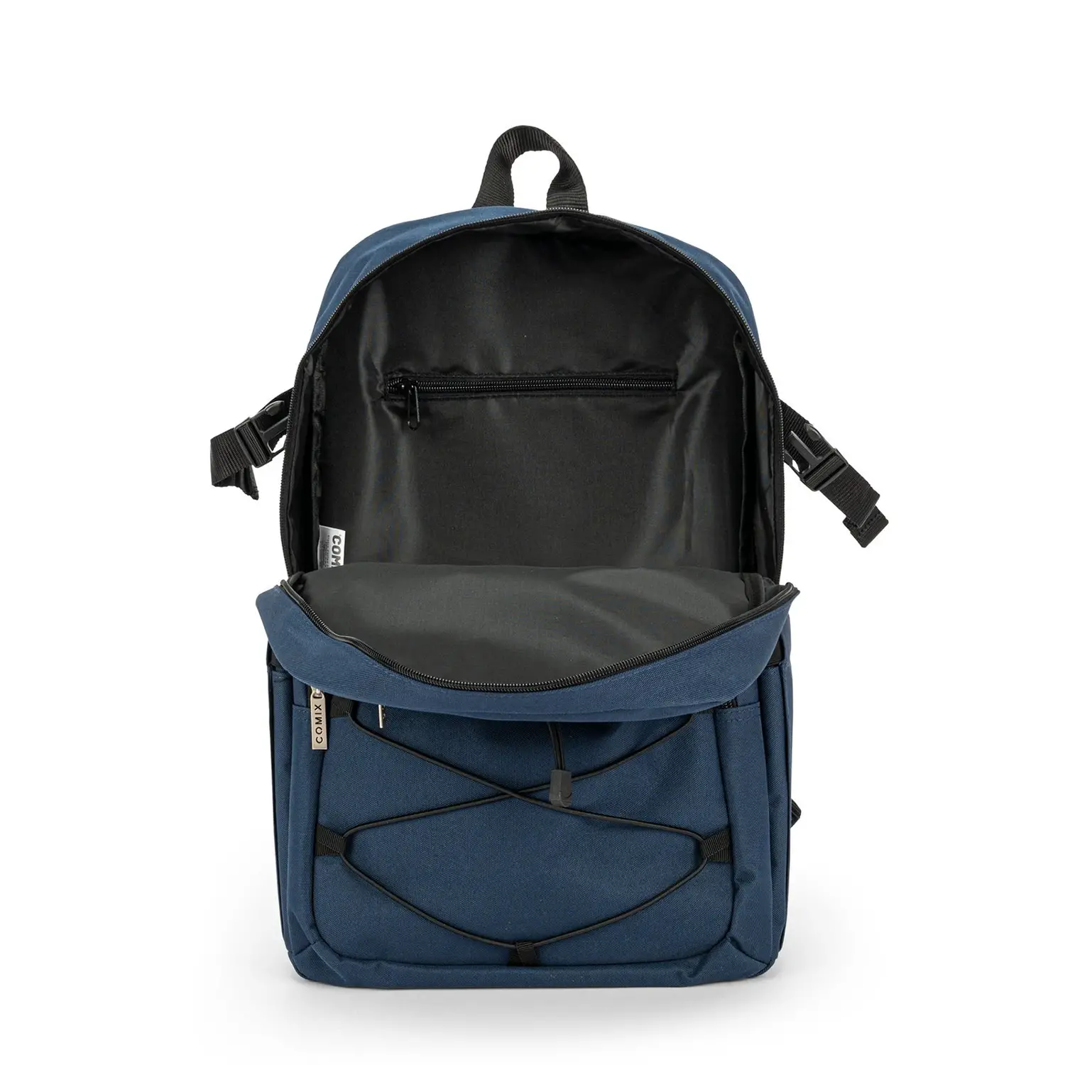 Zaino Organizzato Rope Monocolore Blu Comix - immagine 2