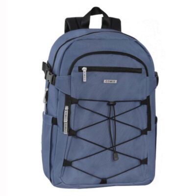 Zaino Organizzato Rope Monocolore Dusty Blue Comix