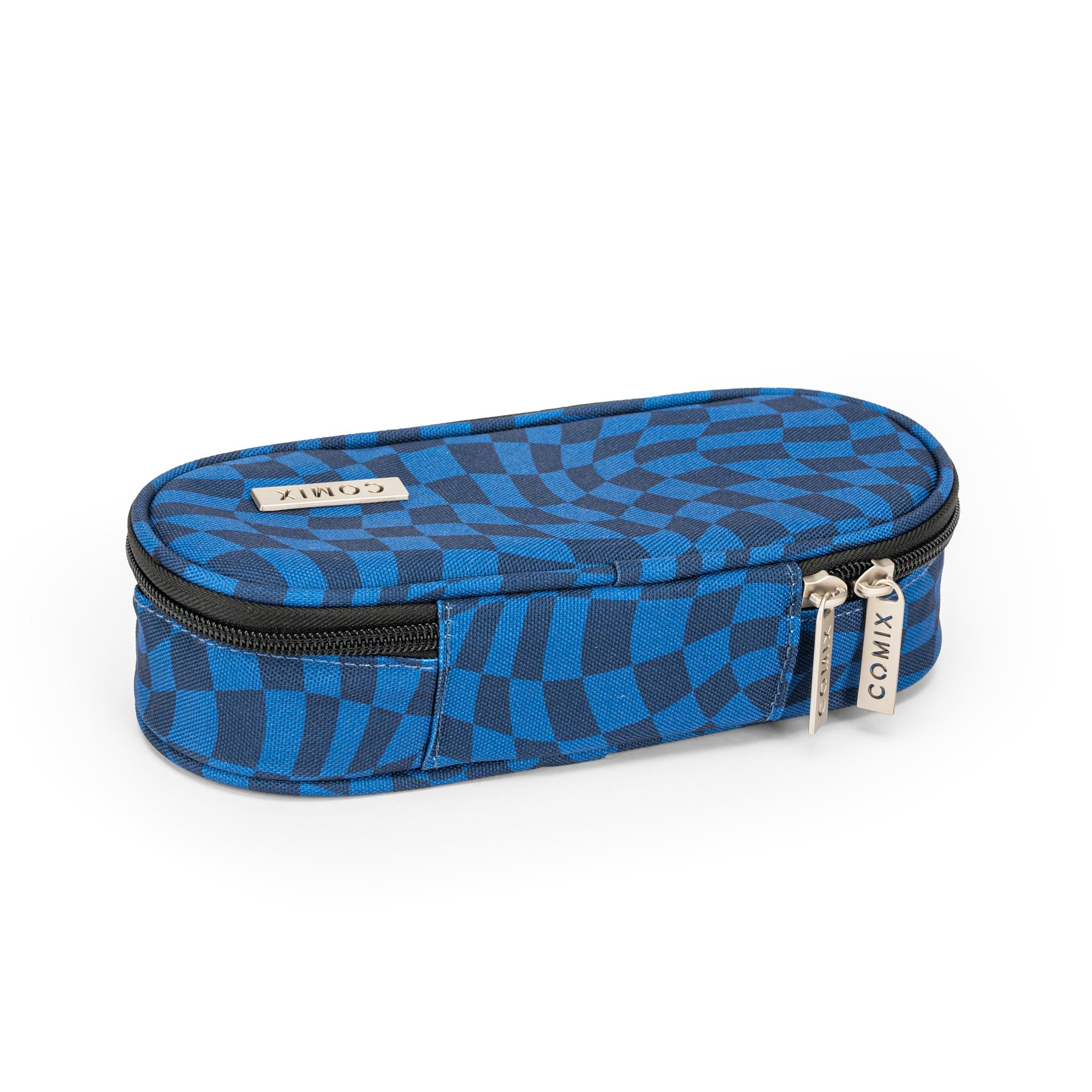 Astuccio Ovale Organizzato Allover Check Comix - immagine 2