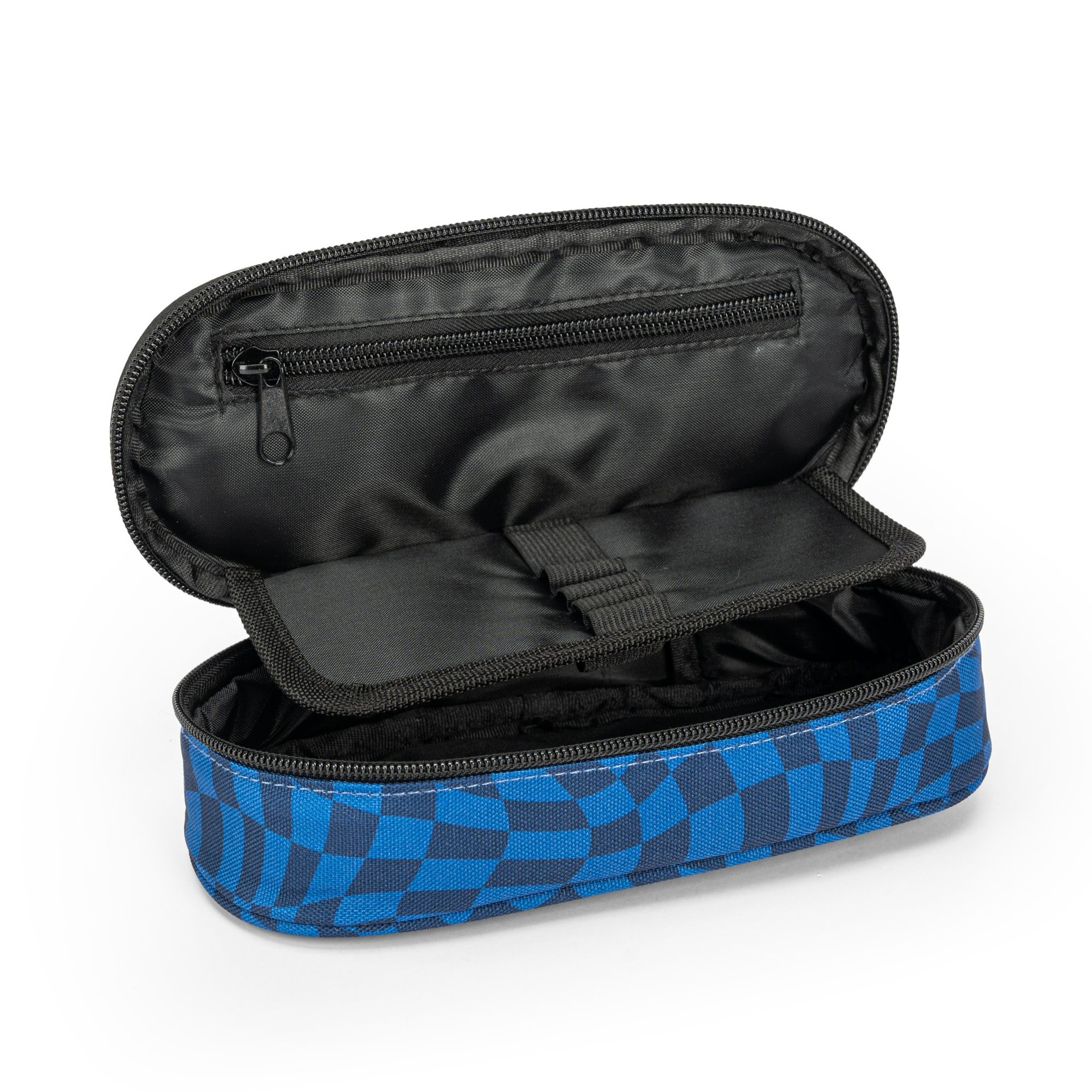 Astuccio Ovale Organizzato Allover Check Comix - immagine 3