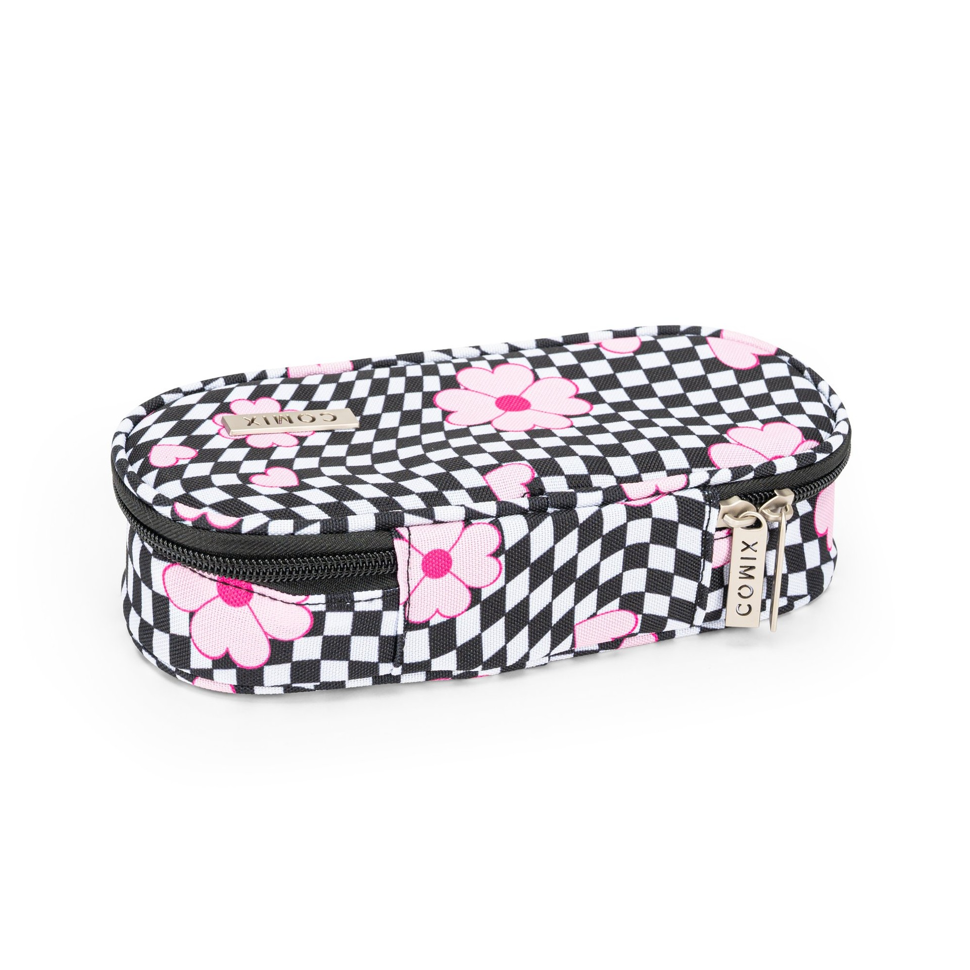 Astuccio Ovale Organizzato Allover Flower Check Comix - immagine 2
