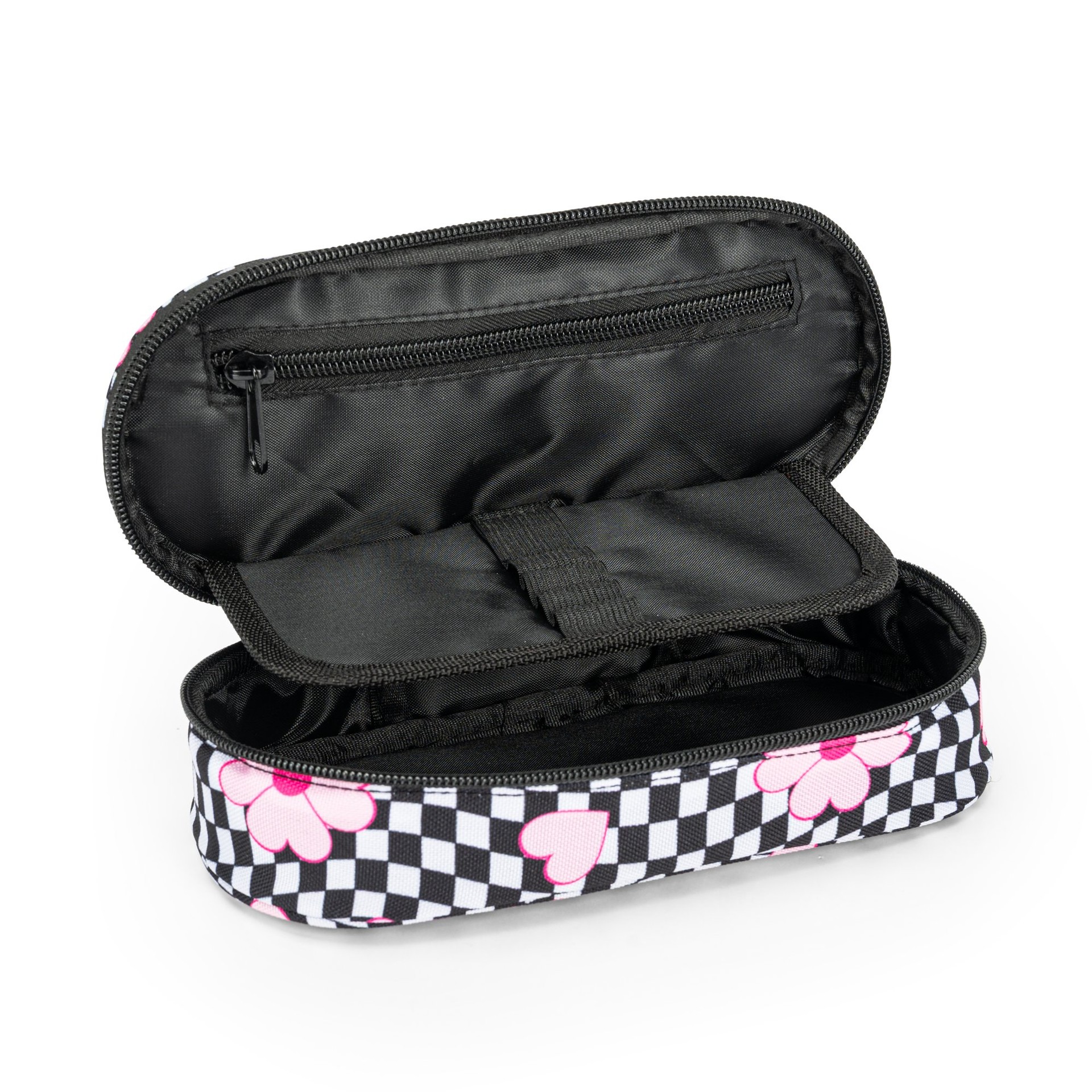 Astuccio Ovale Organizzato Allover Flower Check Comix - immagine 3