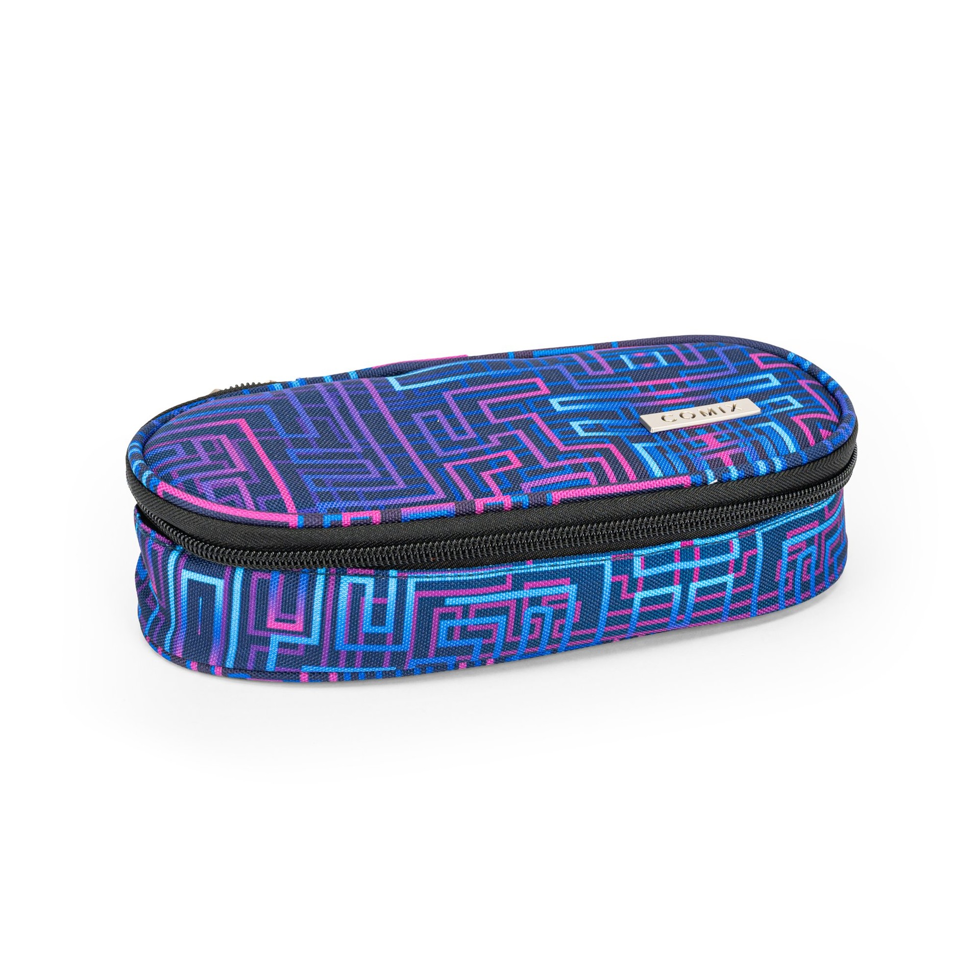 Astuccio Ovale Organizzato Allover Labyrinth Comix