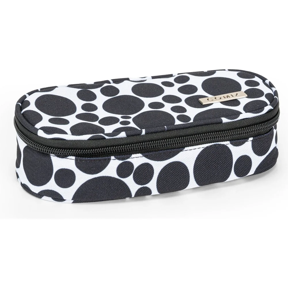 Astuccio Ovale Organizzato Allover Pois Comix