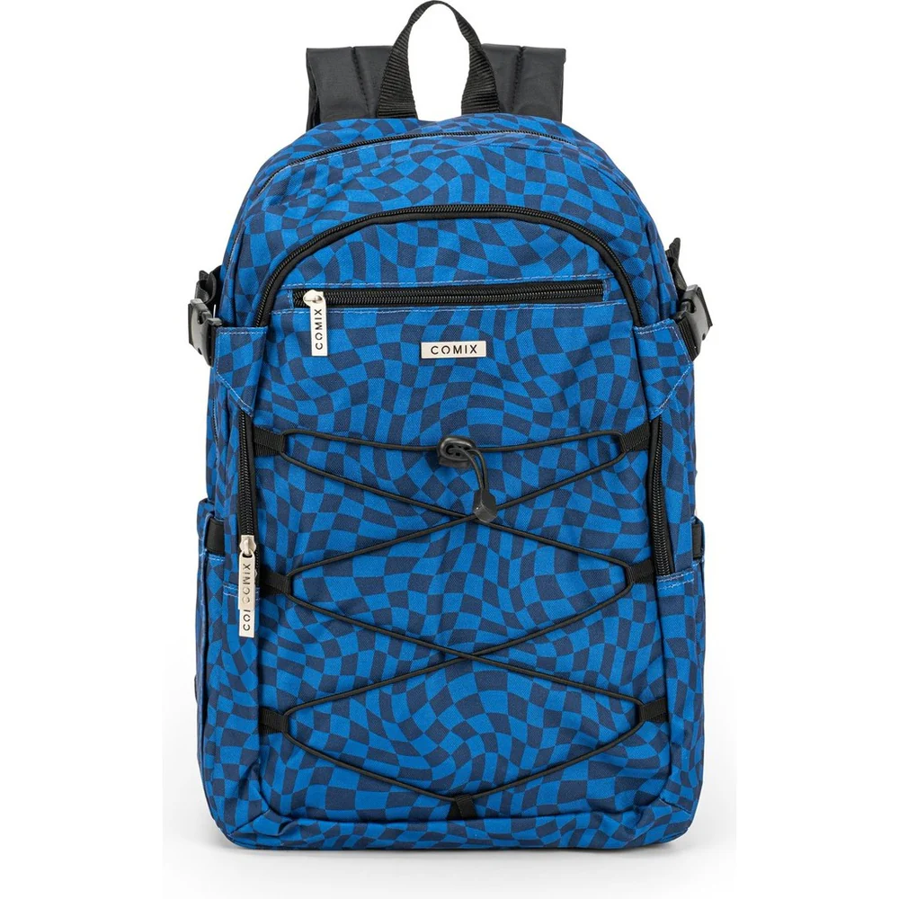 Zaino Organizzato Rope Allover Check Comix