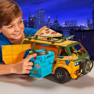 Alternative view of Turtles Veicolo Pizza Van