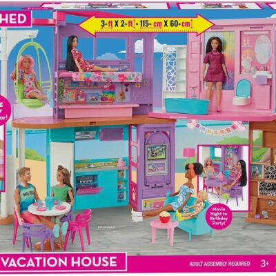 Barbie Casa Di Malibu New Hcd50 Canvass