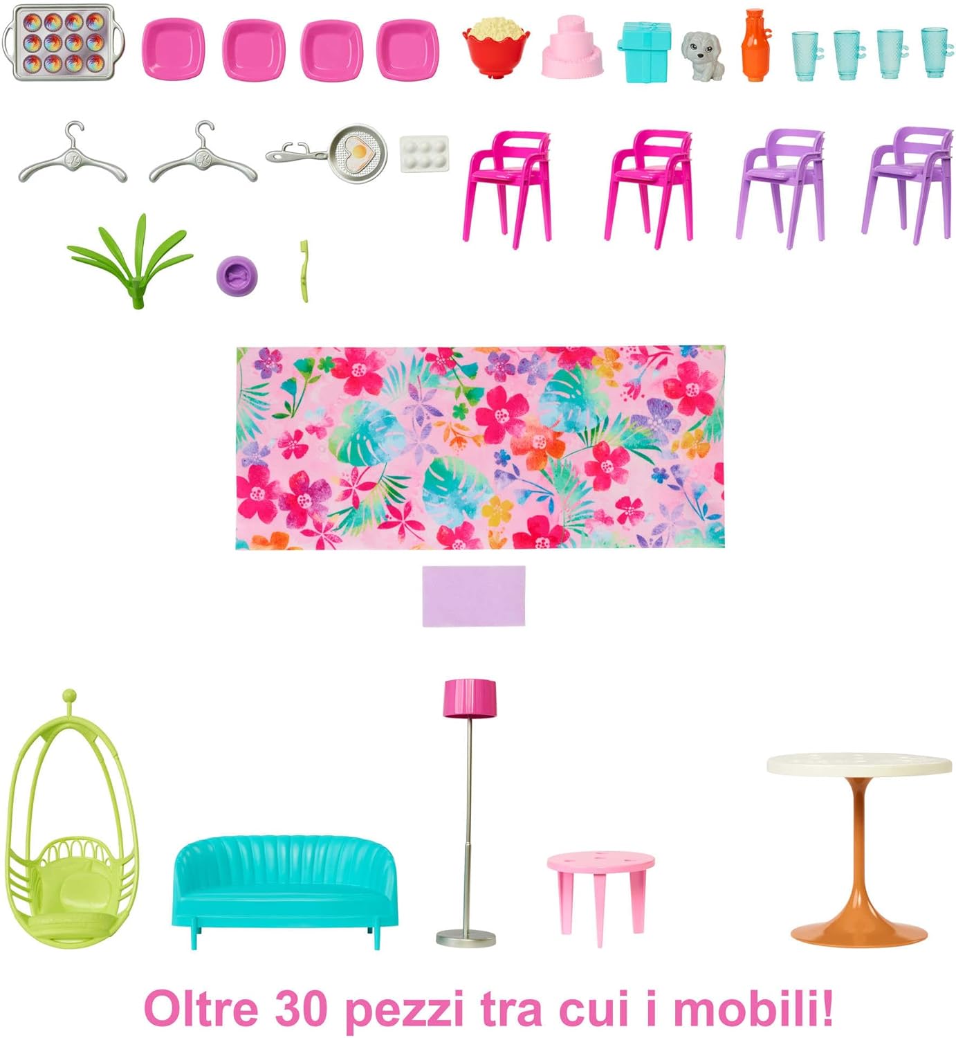 Barbie Casa Di Malibu New Hcd50 Canvass - immagine 5