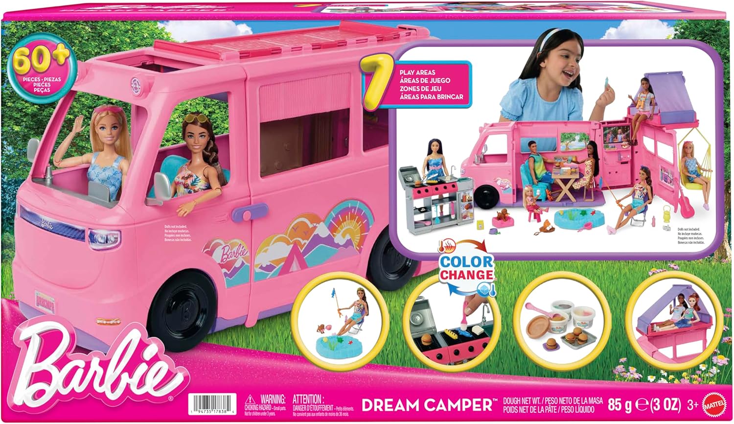 Barbie New Camper Dei Sogni Hrj78