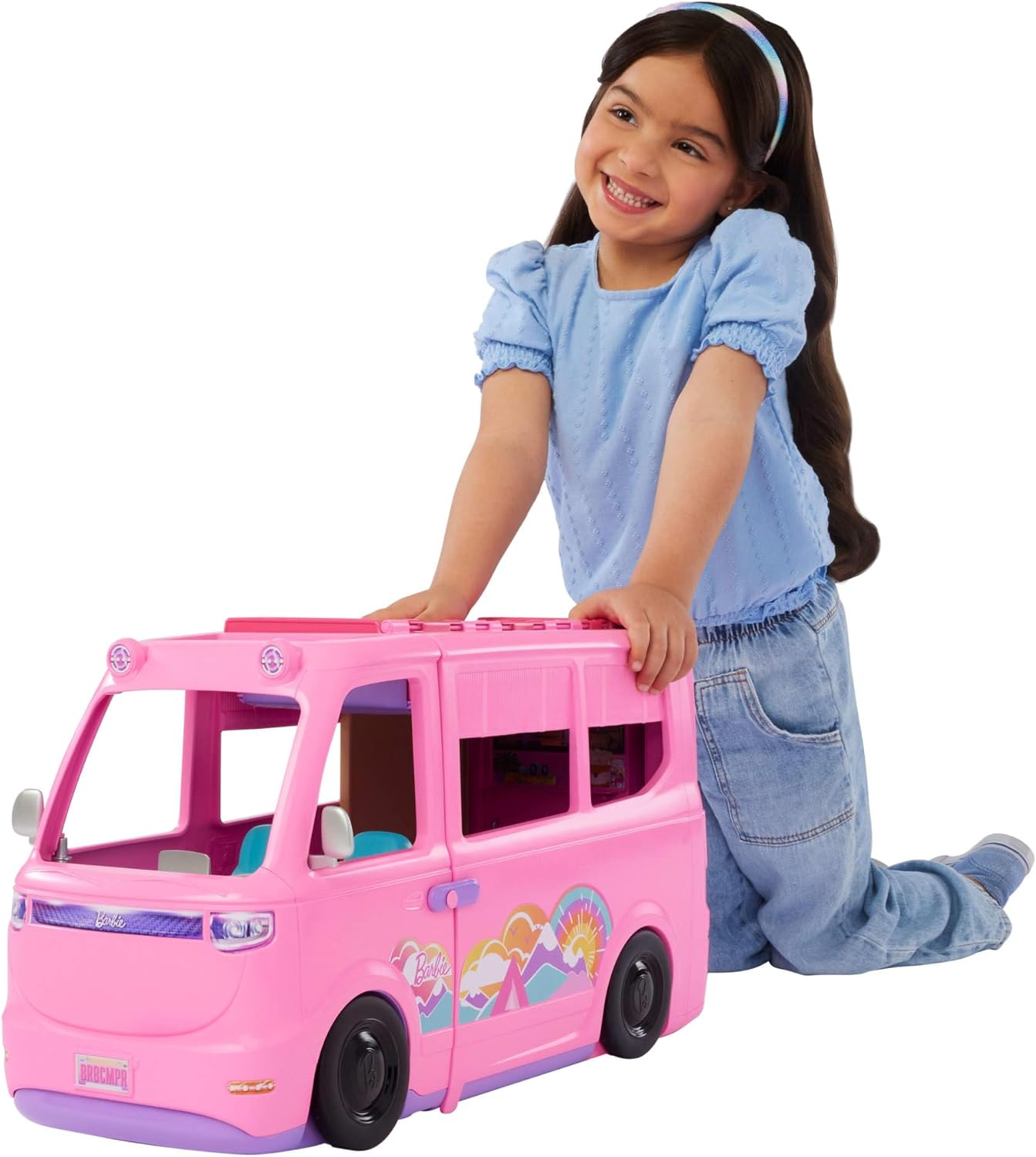 Barbie New Camper Dei Sogni Hrj78 - immagine 2