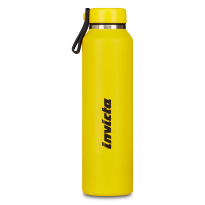 Bottle Slim Plain Invicta Borracce Gialla