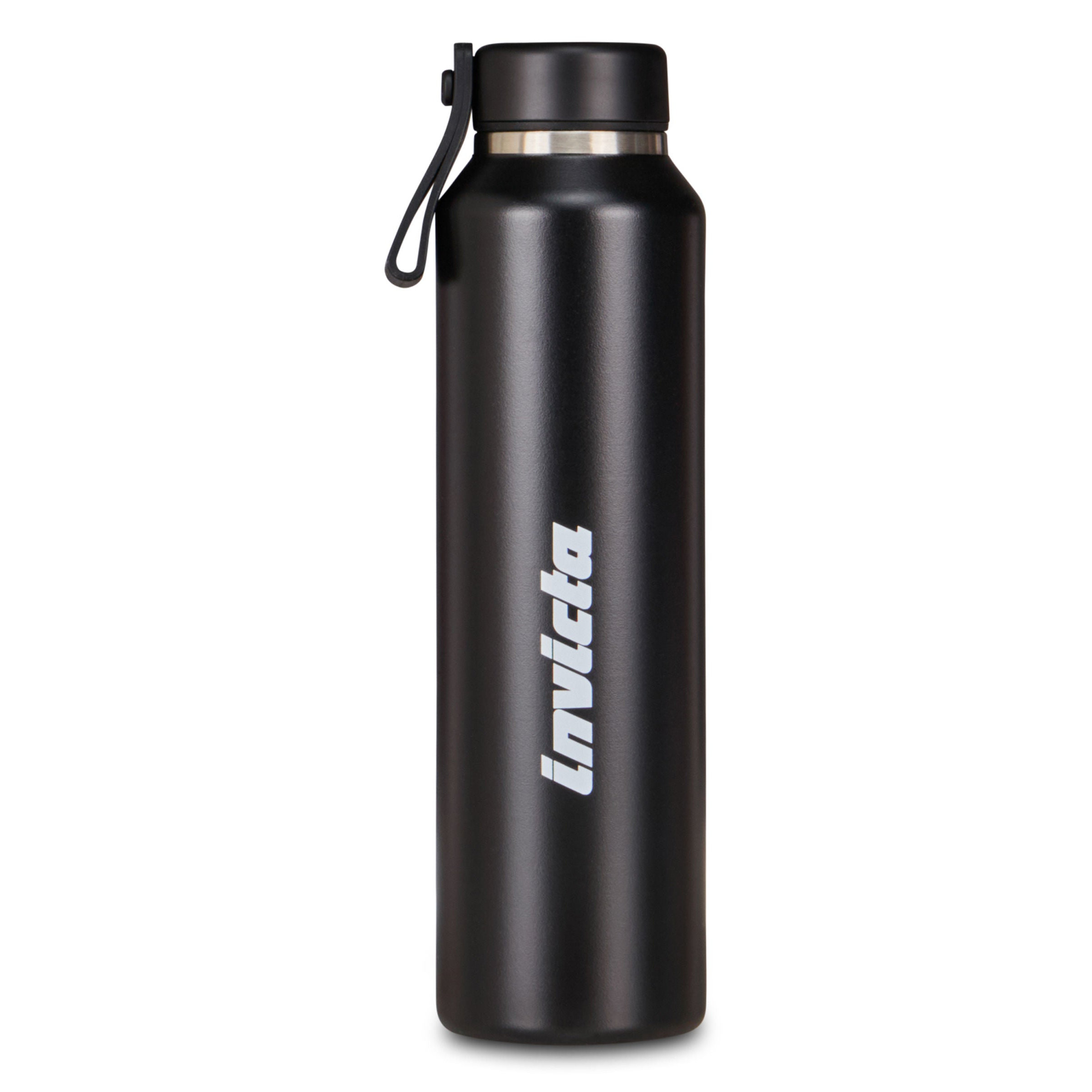 Bottle Slim Plain Invicta Borracce Nera