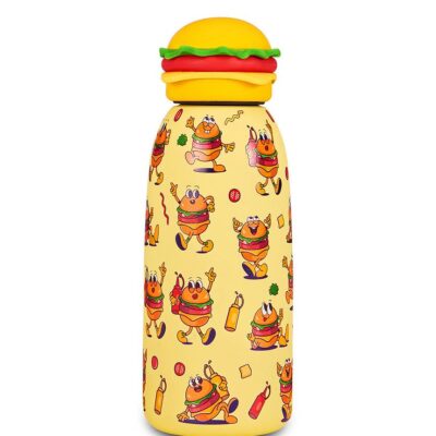 Bottle Con Tappo Sagomato 500Ml Food Cartomania Chill & Refi