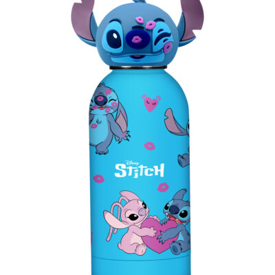 Bottle Con Tappo Sagomato Stitch Lilo & Stitch
