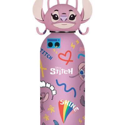Bottle Con Tappo Sagomato Angel Lilo & Stitch