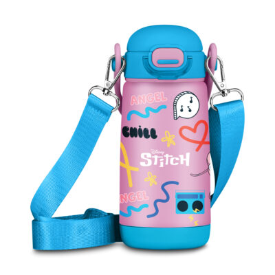 Bottle Kid Con Tracolla Angel Lilo & Stitch