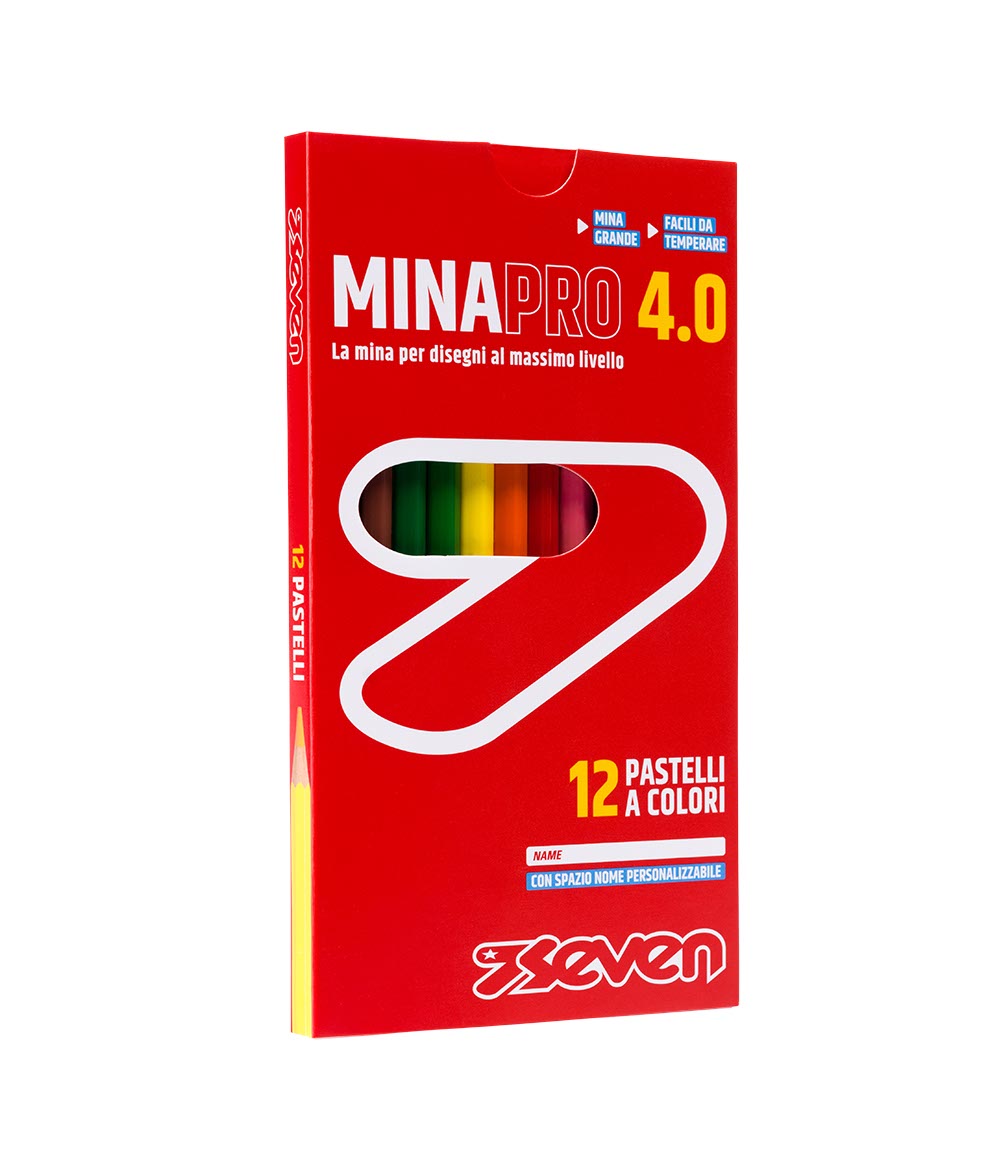 Pastelli Minapro 4.0 - Scatola 12 Pz Seven