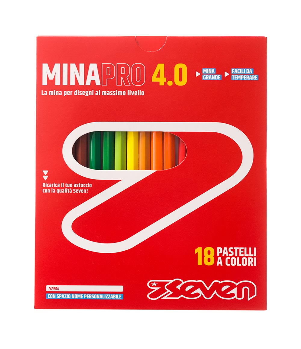 Pastelli Minapro 4.0 - Scatola 18 Pz Seven