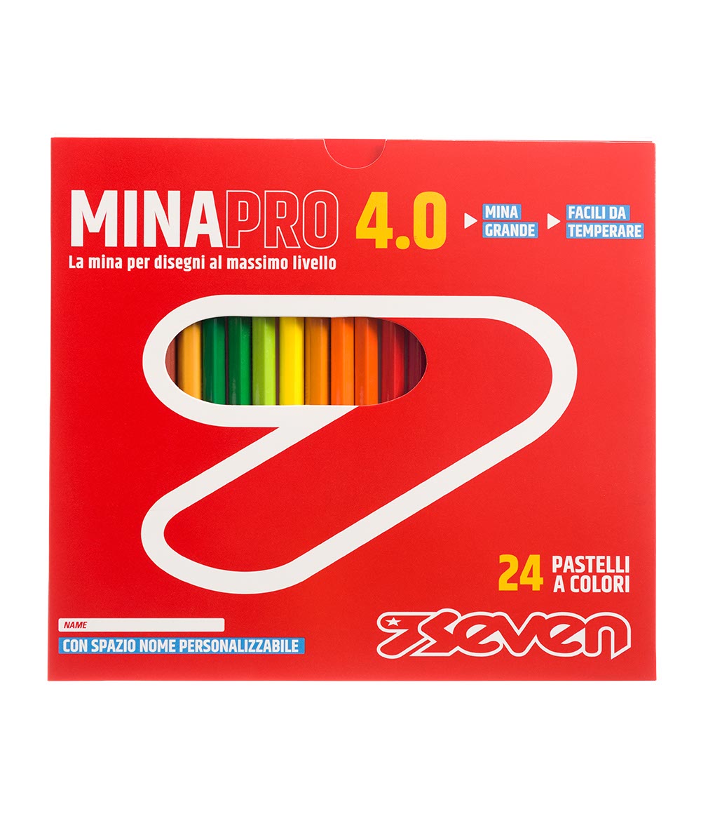 Pastelli Minapro 4.0 - Scatola 24 Pz Seven