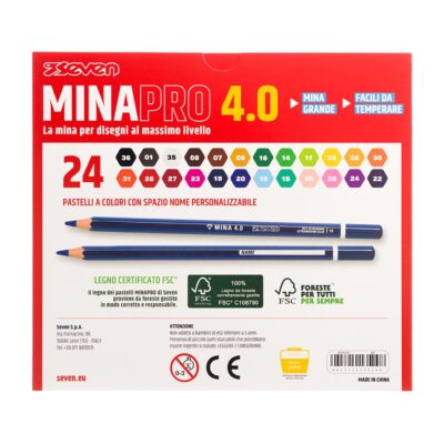 Alternative view of Pastelli Minapro 4.0 - Scatola 24 Pz Seven