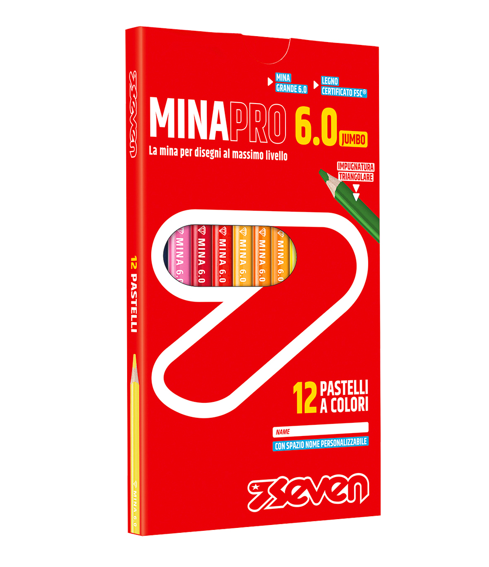 Pastelli Minapro 6.0 - Scatola 12 Pz Seven