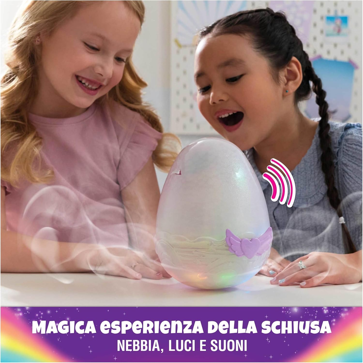 Hatchimals Alive Mag.Uovo Pufficorn 6069132 - immagine 3