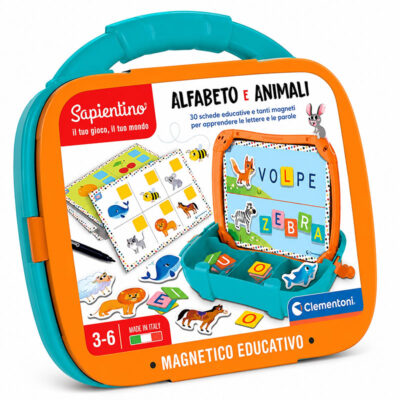 Valigetta Magnetica Alfabeto e animali Educ games