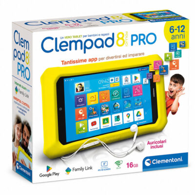 Clempad Pro® 8" 6-12 anni Tablet