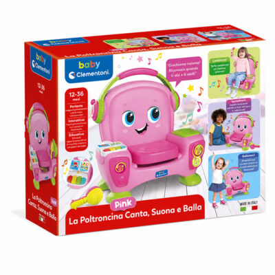 Poltroncina Suona, Canta e Balla Girl  Baby Clementoni